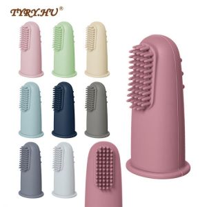 מברשת שניים סיליקון לתינוק - בית וגן